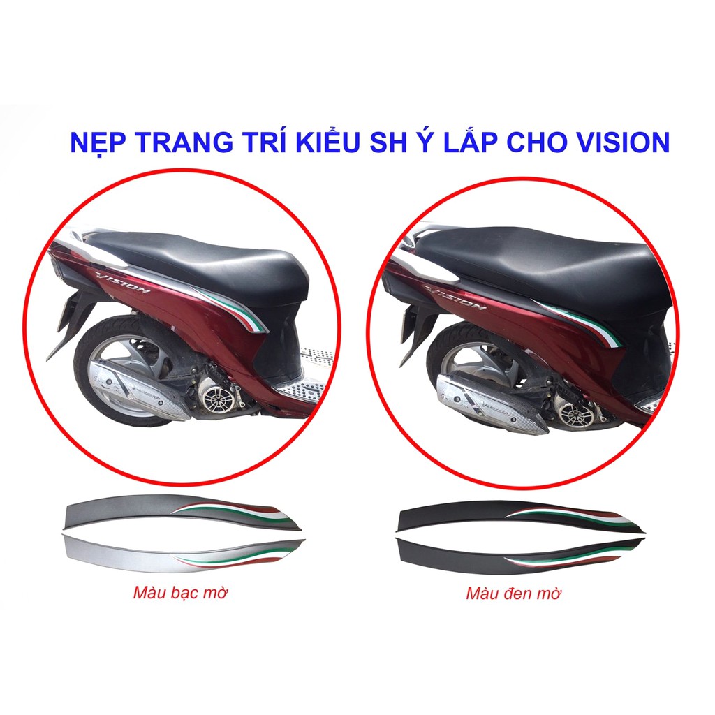 💥 NẸP SƯỜN (NẸP HÔNG) VISION PHONG CÁCH SH NHẬP 💥