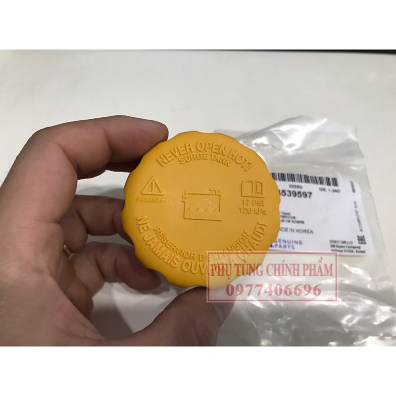 Nắp bình  làm mát cho Lanos, Gentra, Aveo, Lacetti, Nubira, Matiz, Spark, Cielo, Magnus, Captival...