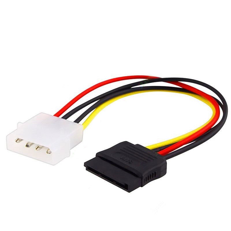 Dây Cáp Chuyển Đổi Ide / Molex / Ip4 / 4-pin Sang Sata 15-pin