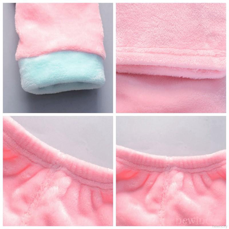 Set đồ ngủ dài hình mèo dễ thương cho bé gái