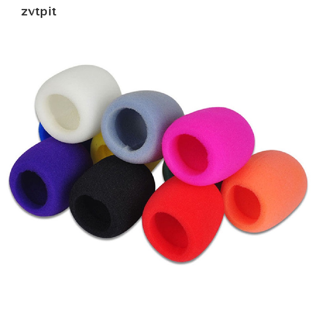 [ZVPT] Colorful Handheld Stage Microphone Windscreen Sponge Foam Karaoke Audio Cover DSF