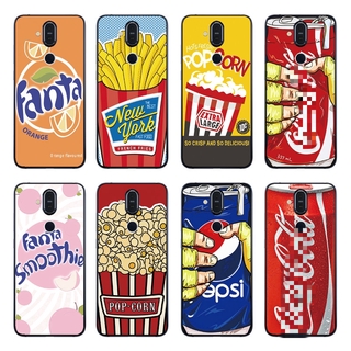 Ốp điện thoại TPU mềm hình khoai tây chiên / nước Cola xinh xắn cho Nokia 3.1/5.1 Plus/X5/ 6.1 Plus/X6/ 7.1 Plus/ X7