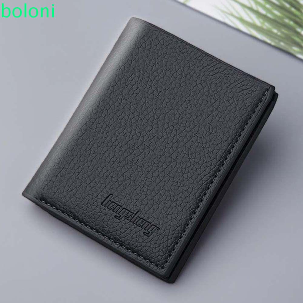 Ví Da PU Đựng Thẻ Đa Năng Phong Cách Doanh Nhân Cho Nam