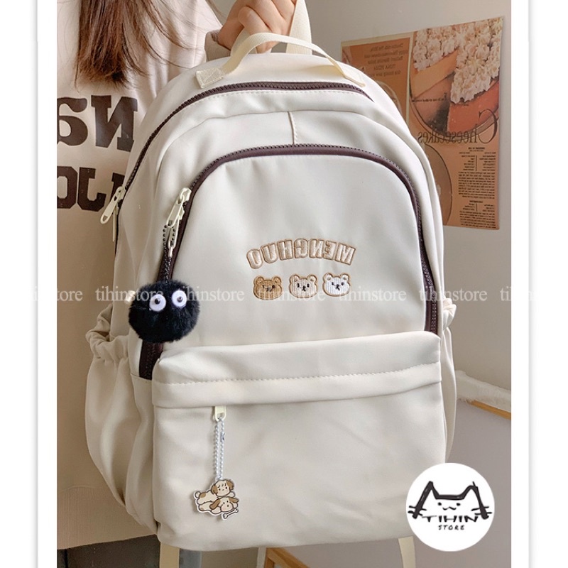 Balo Đi Học Chống Thấm Nước Mã 0822 Tihinstore