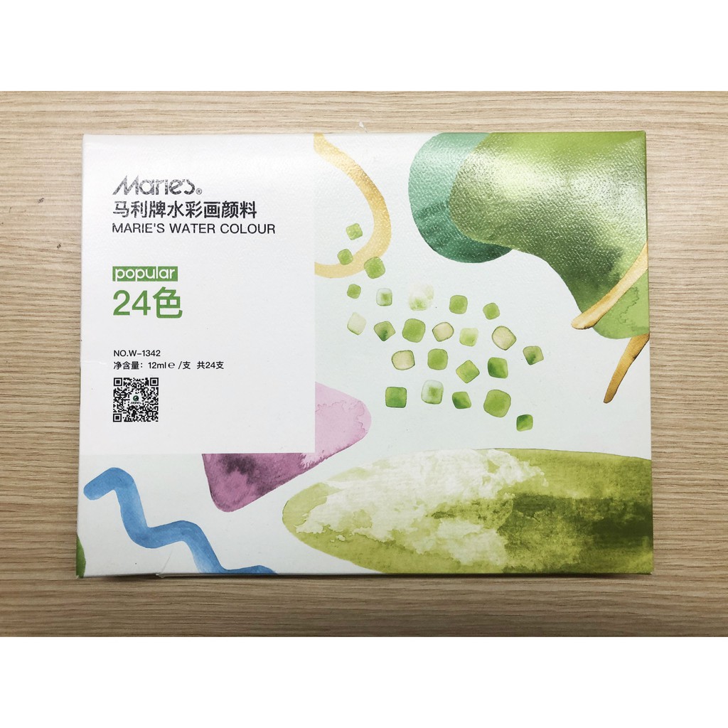 Màu nước Maries dạng tuýp 9ml/12ml