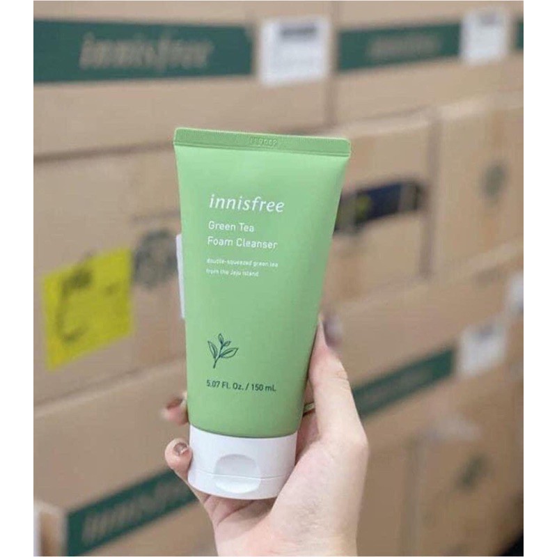 sữa rửa mặt trà xanh innisfree 150ml