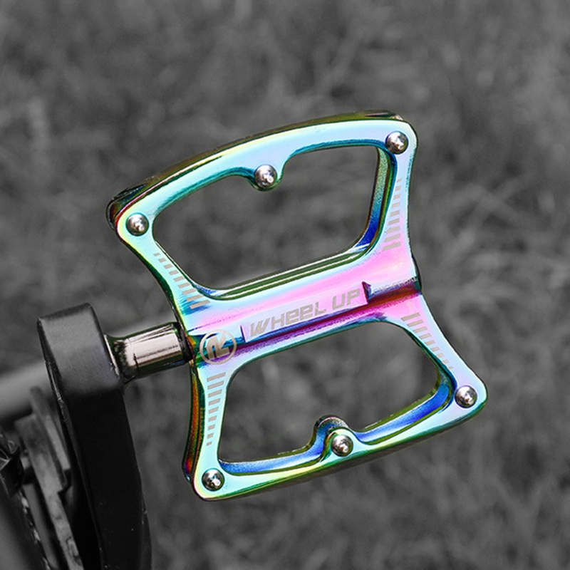 QQ Bàn Đạp Bằng Kim Loại Gọn Nhẹ Chống Trượt Cho Xe Đạp Leo Núi BMX