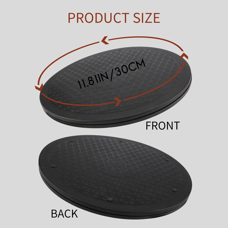 Giá Đỡ Bánh Xe Xoay 12Inch Trưng Bày Cây Cảnh Cho Nhà Bếp