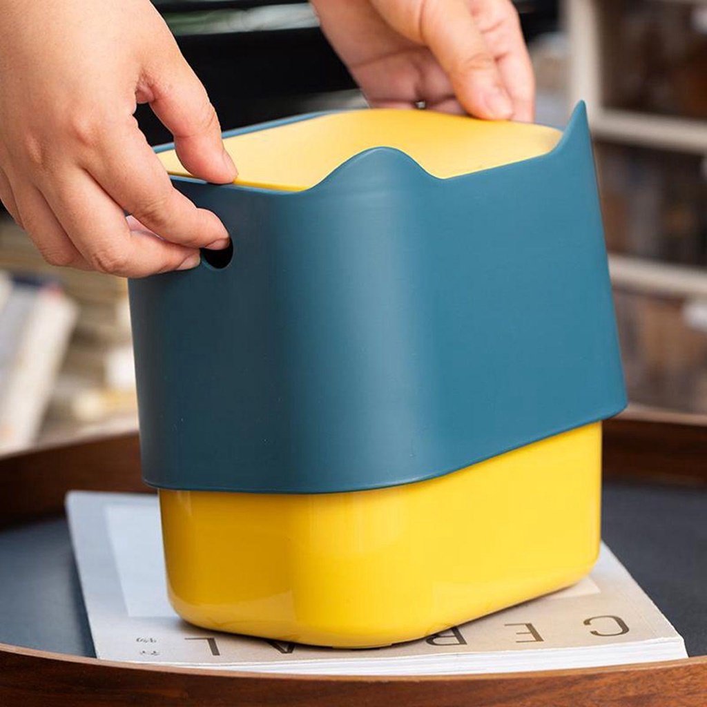 Thùng Rác Mini Dễ Thương Để Bàn