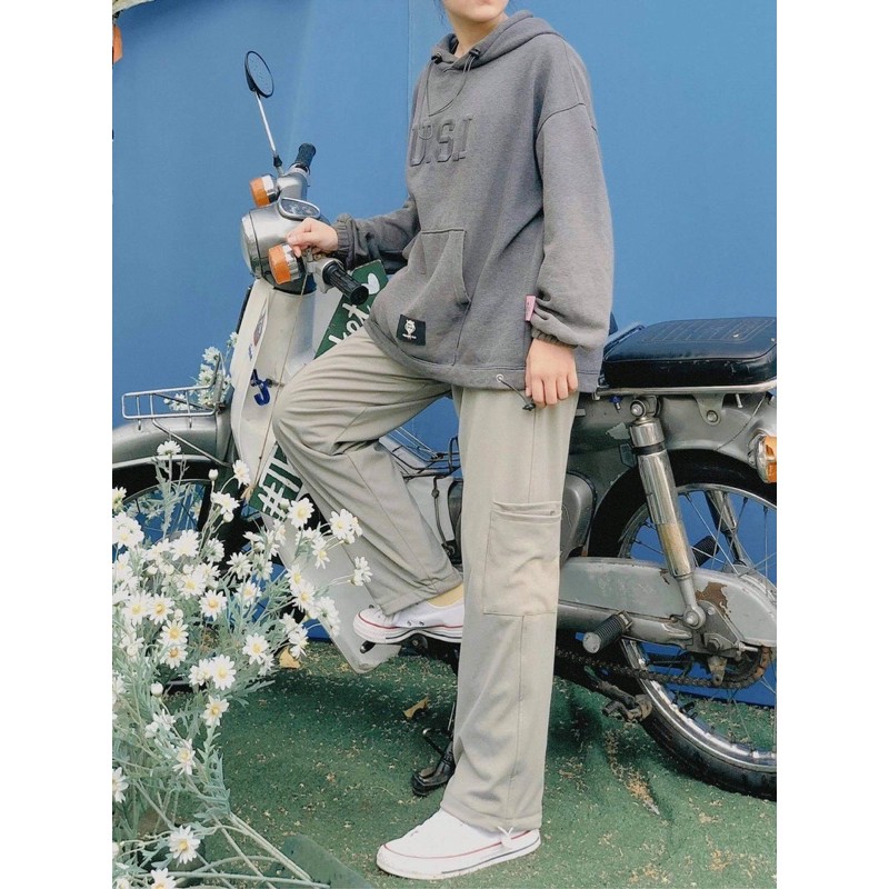 Quần Trouser Túi Đôi