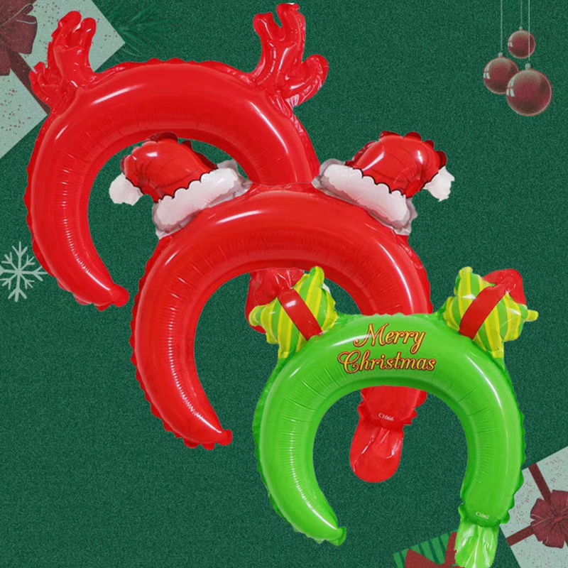 50 Bong Bóng Bơm Hơi Hình Số 8 Dùng Trang Trí Giáng Sinh