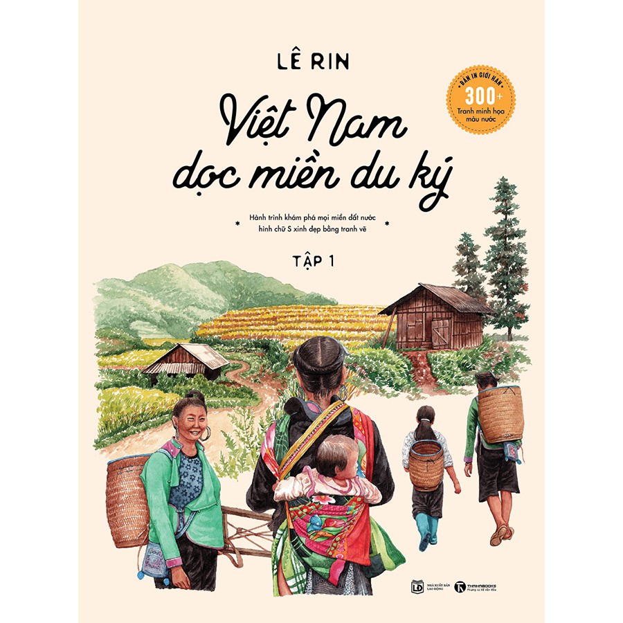 Sách - Việt Nam dọc miền du ký - Tập 1 Bìa cứng