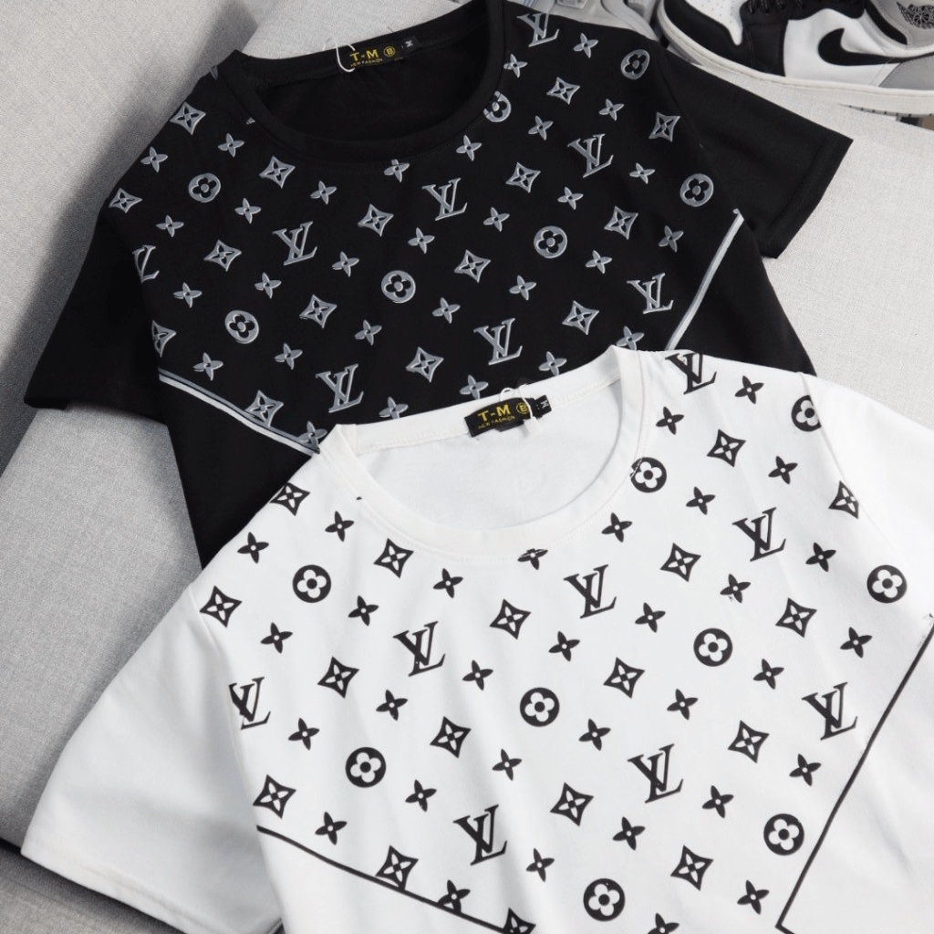 (Free Ship) Áo Thun Nam Cổ Tròn Họa Tiết Đẳng Cấp Thời Trang Cá Tính Sành Điệu VLTN Shop