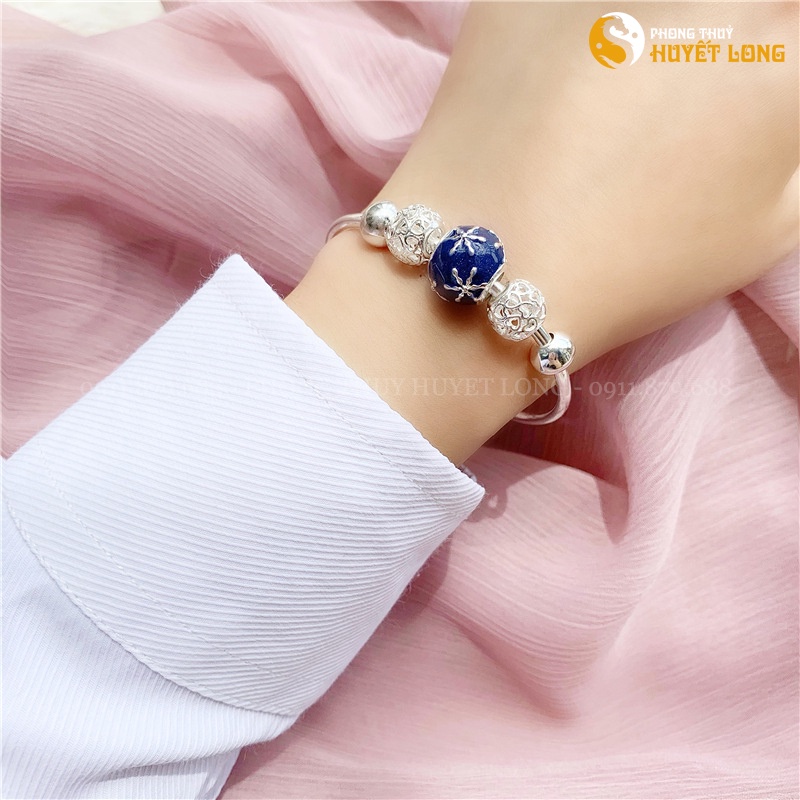 Lắc Tay Nữ Bạc s925 Mẫu Đính Đá LBN002, Vòng Tay Nữ Bạc Mẫu Hot Hàn Quốc Sang Trọng, Đẳng Cấp, Có Thể Thay Đổi Kích Cỡ
