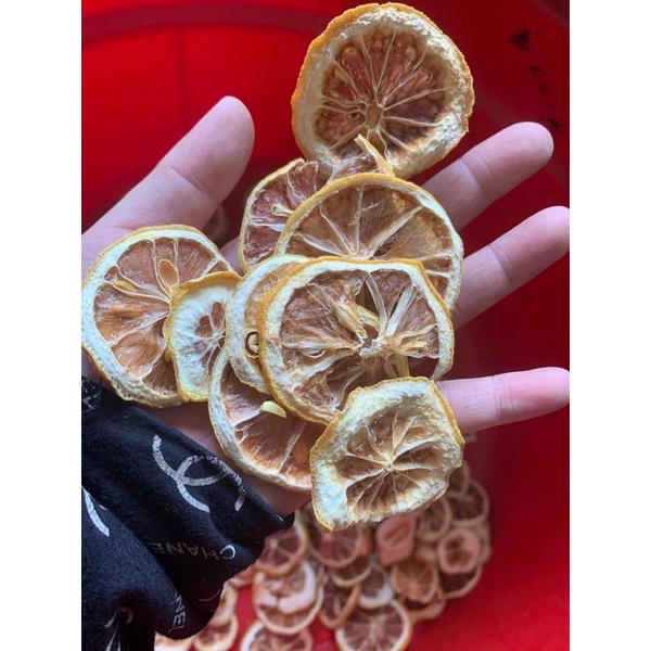 Chanh khô thái lát siêu giảm cân gói 100gr hàng đẹp