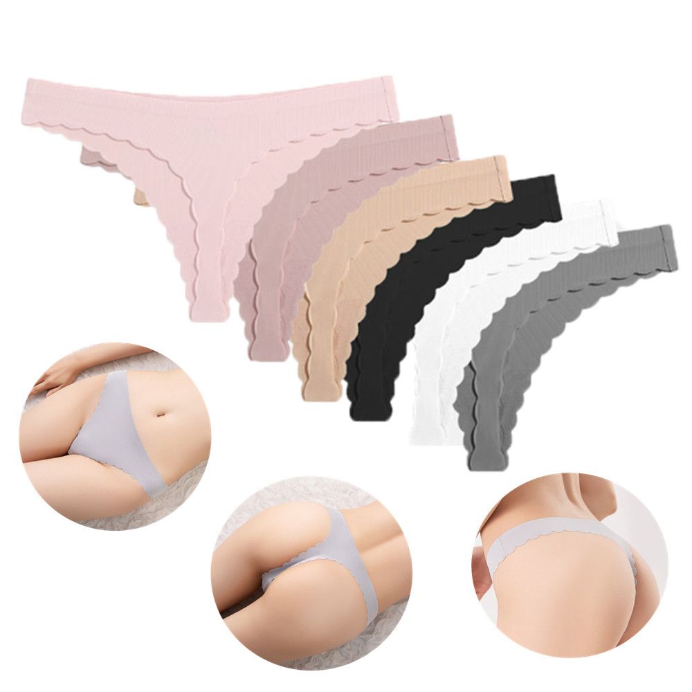 Quần lót lọt khe siêu mỏng thoáng khí không đường may thời trang nữ