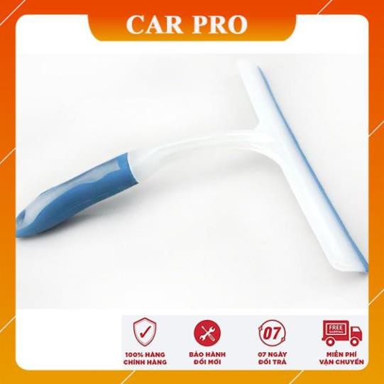 Cây gạt nước lau rửa kính ô tô silicon dẻo cán dài - CAR PRO