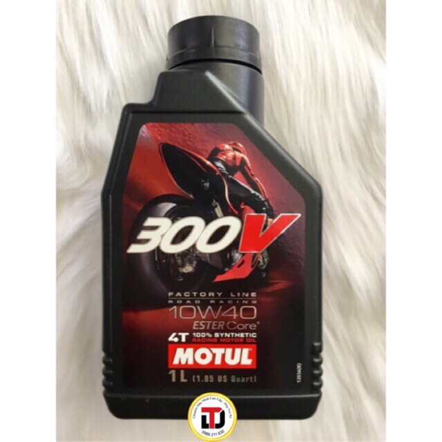 (3lớp 10W40) Nhớt Motul 300V 10W40 1L