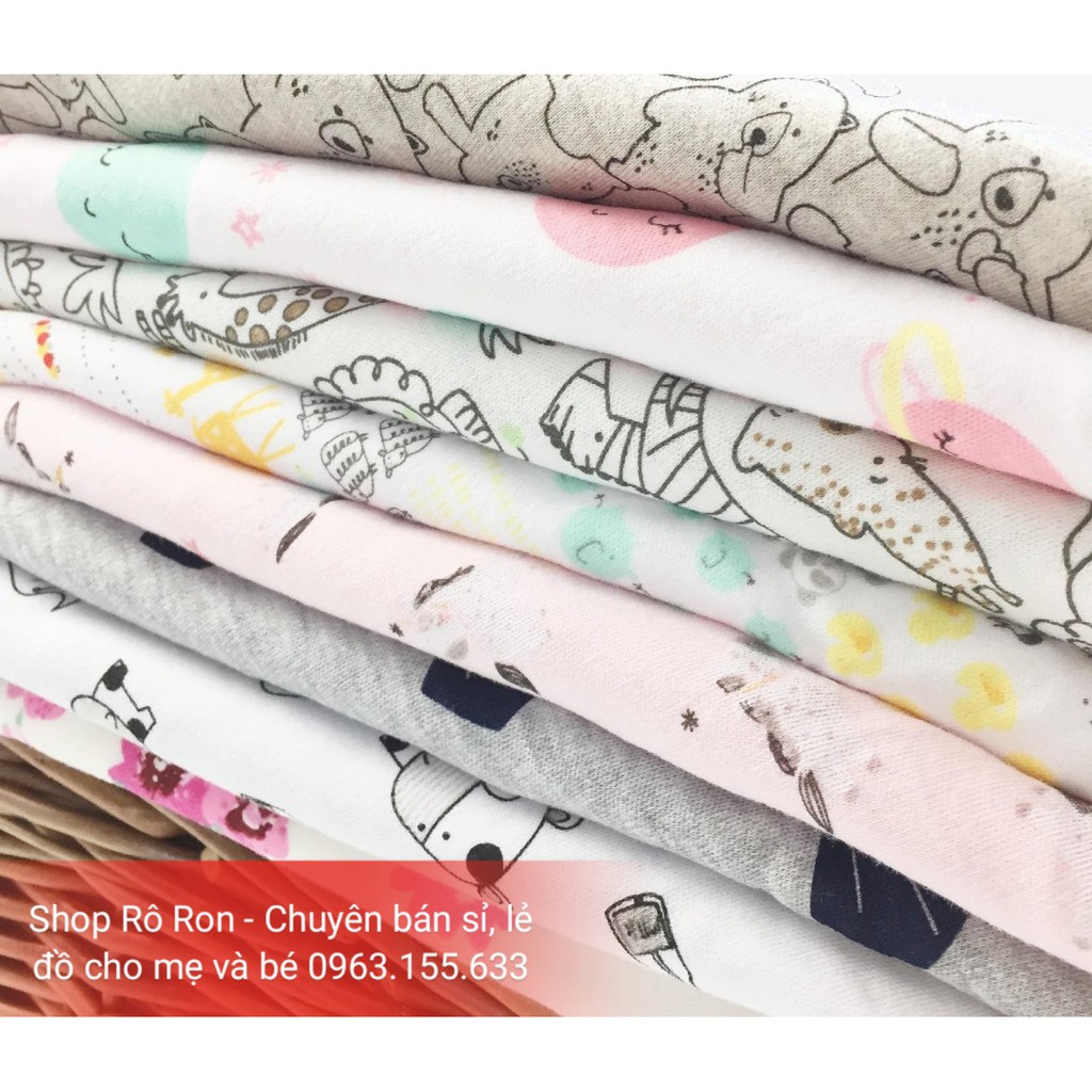 Chăn ủ LITTLE DUCK có mũ - Chăn ủ cotton 2 lớp đa năng cho bé - Shoproron