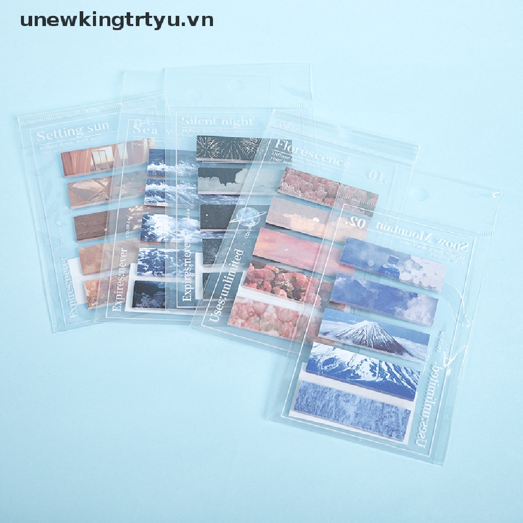 【VN】 100 sheets Cosmic Fragment Series Sticky Notes Memo Stationary Flakes Scrapbook [unewkingtrtyu]