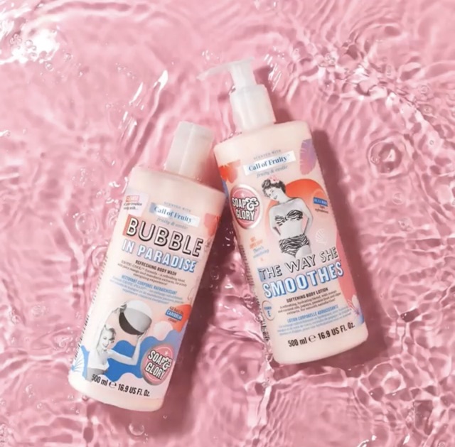 Sữa tắm hương hoa quả ngọt Bubble In Paradise/Call of Fruity Soap and Glory 500ml | BigBuy360 - bigbuy360.vn