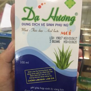 Dung dịch vệ sinh phụ nữ Dạ Hương