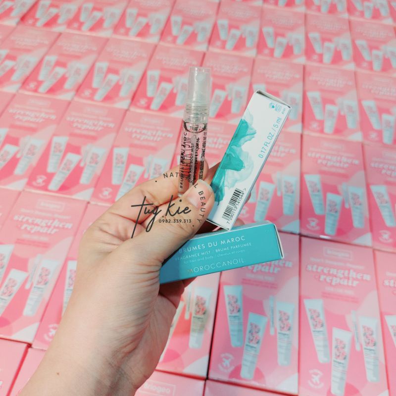 [ Minisize 5ml ] Nước Hoa M0R0CANOIL Brumes du Maroc Hair &amp; Body Fragrance Mist