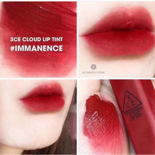 SON 3CE CLOUD LIP TINT #IMMANENCE đỏ lạnh
