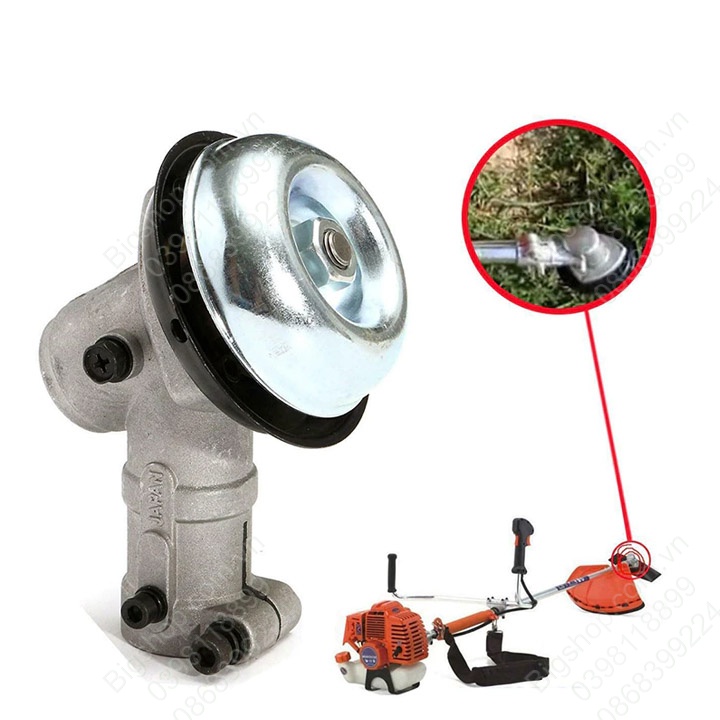 Đầu bò máy cắt cỏ bằng hợp kim nhôm, thép, loại trục 26-28mm, 7 hoặc 9 răng tùy chọn