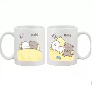 Ly Sứ Cặp Đôi Mèo Dễ Thương