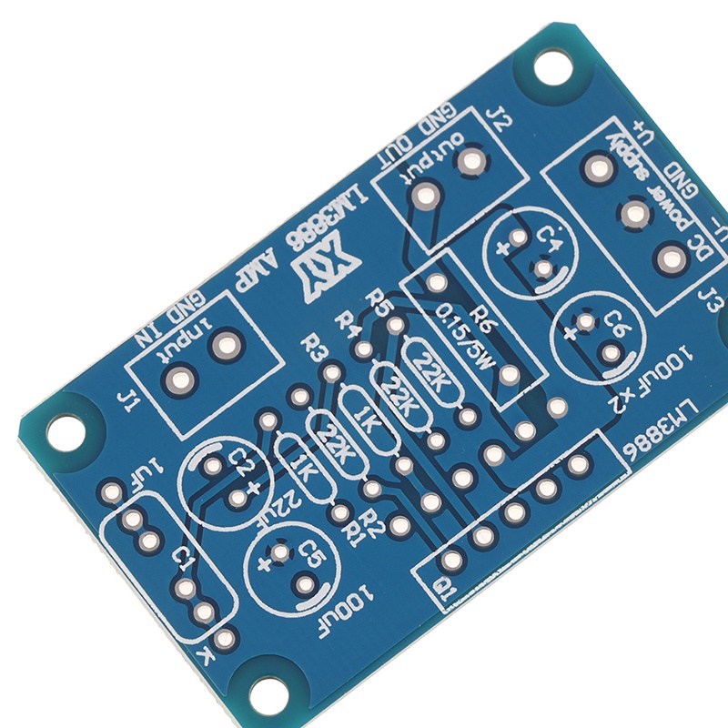 【sellbesteveryday01.vn】DC ±20-28V 68W LM3886TF HIFI power amplifier board PCB parallel bare board