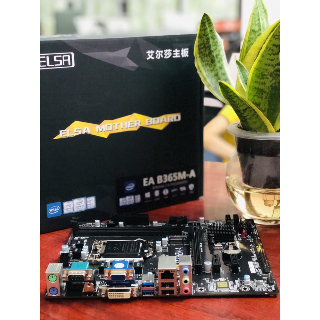 Main B365 (Chipset Intel B365/ Socket LGA1151/ VGA onboard) Thương Hiệu M-A Elsa New Bảo Hành chính hãng 36 tháng