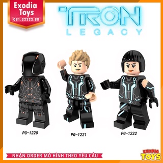 Xếp hình Minifigure Nhân vật phim hành động Trò Chơi Ảo Giác TRON Legacy - Đồ CHơi Lắp Ghép Sáng Tạo