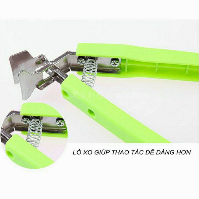 Dụng cụ kẹp nóng chuyên dụng có lò xo cách nhiệt