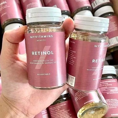 Viên Hỗ Trợ Đẹp Da Chống Lão Hóa Retinol Myvitamins Beauty