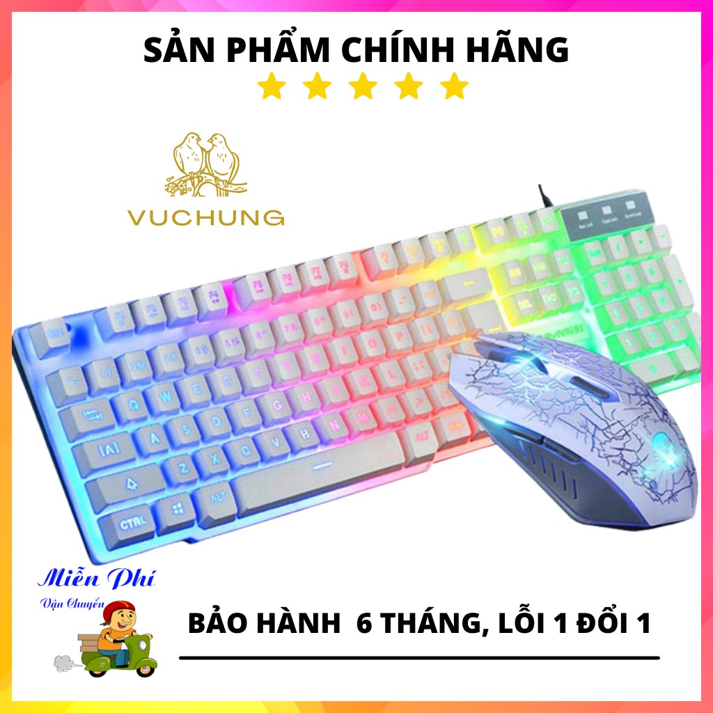 Bàn Phím Cơ Dạ Quang Kuiying T6, Keyboard Lap top  LED 7 màu, Chuyên Game Siêu Mượt, Chống Nước Hàng Hãng | BigBuy360 - bigbuy360.vn