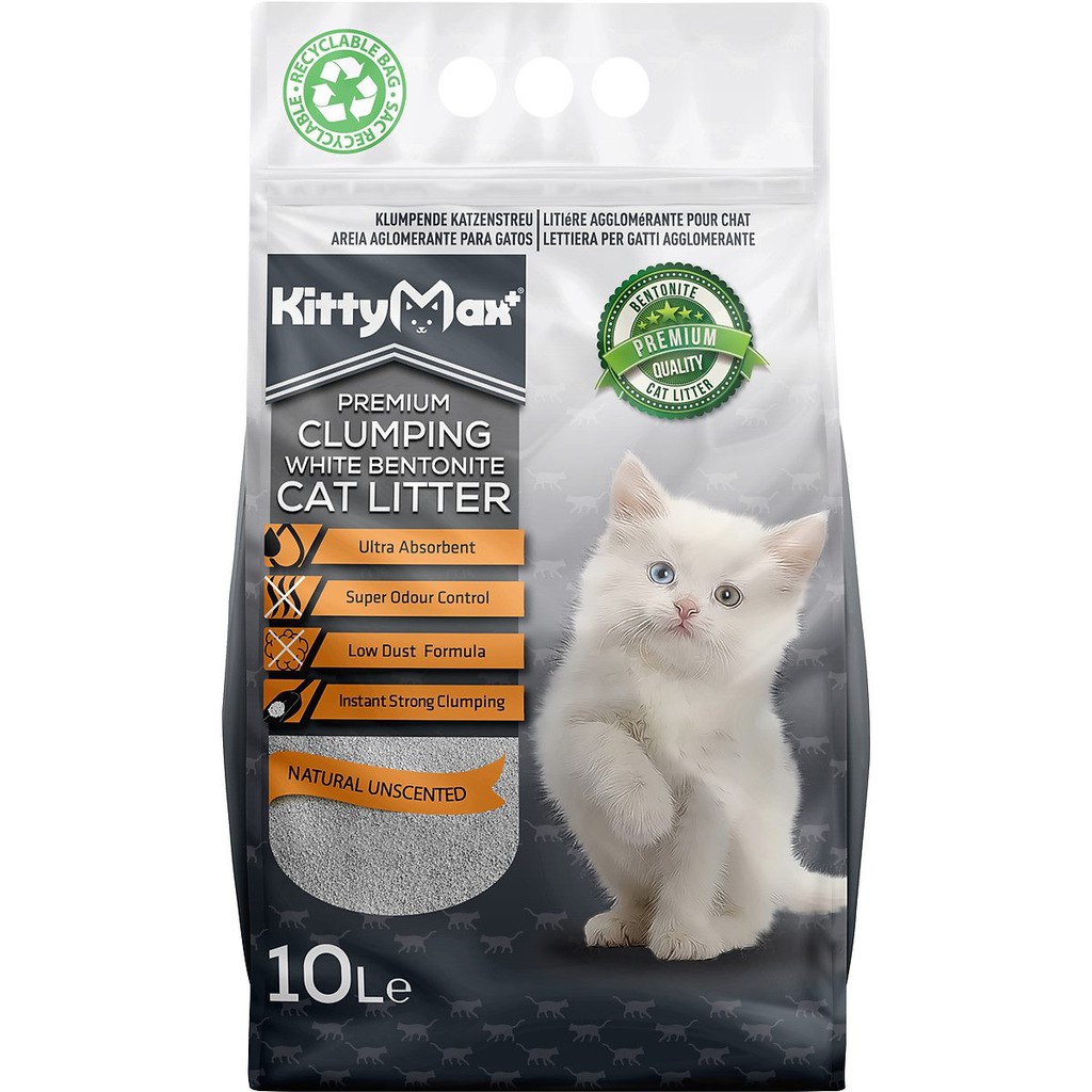 Cát vệ sinh Bentonite cho mèo KITTY MAX