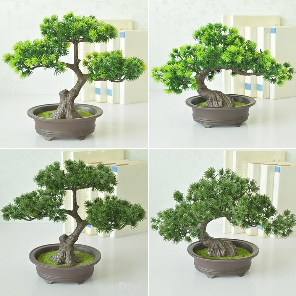 Cây Bonsai Giả Để Bàn Trang Trí