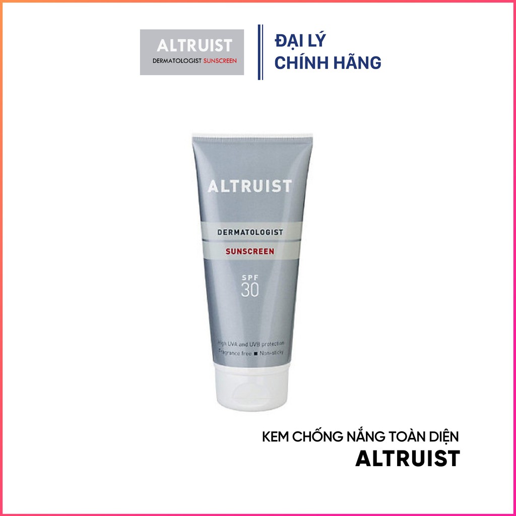 Kem chống nắng Altruist Dermatologist Sunscreen SPF 30 200ml