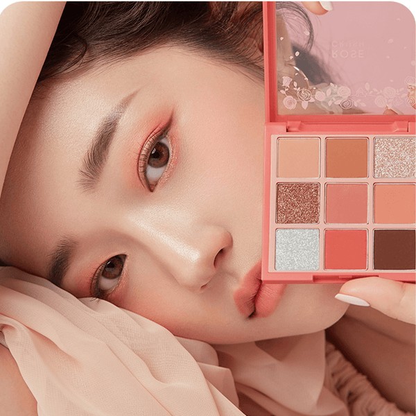 Bảng phấn mắt 9 ô ET House Rose Crush Play Color Eyes