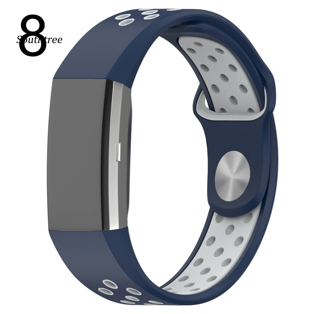 Dây Đeo Silicon Thời Trang Cho Đồng Hồ Thông Minh Fitbit Charge 2