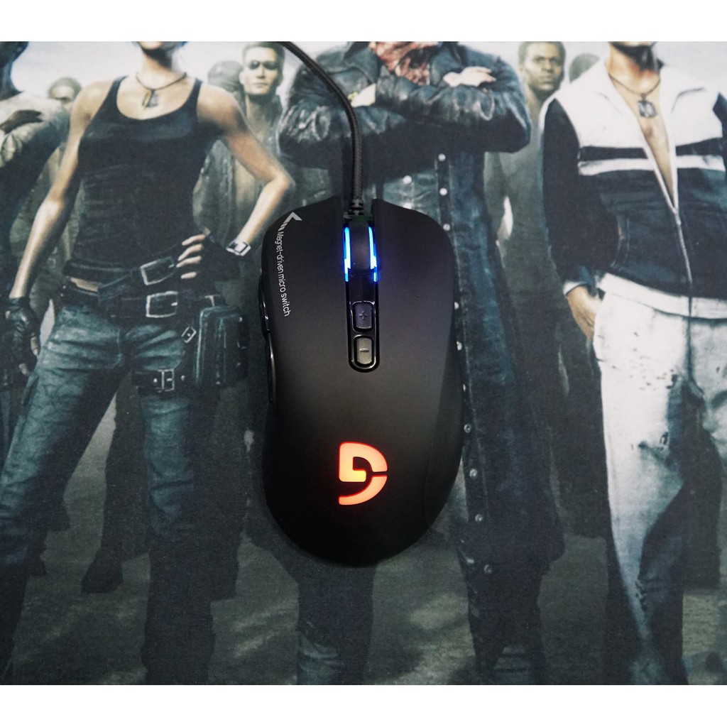 Chuột Fuhlen G90 Pro nút bấm bất tử, Led RGB chuyên game