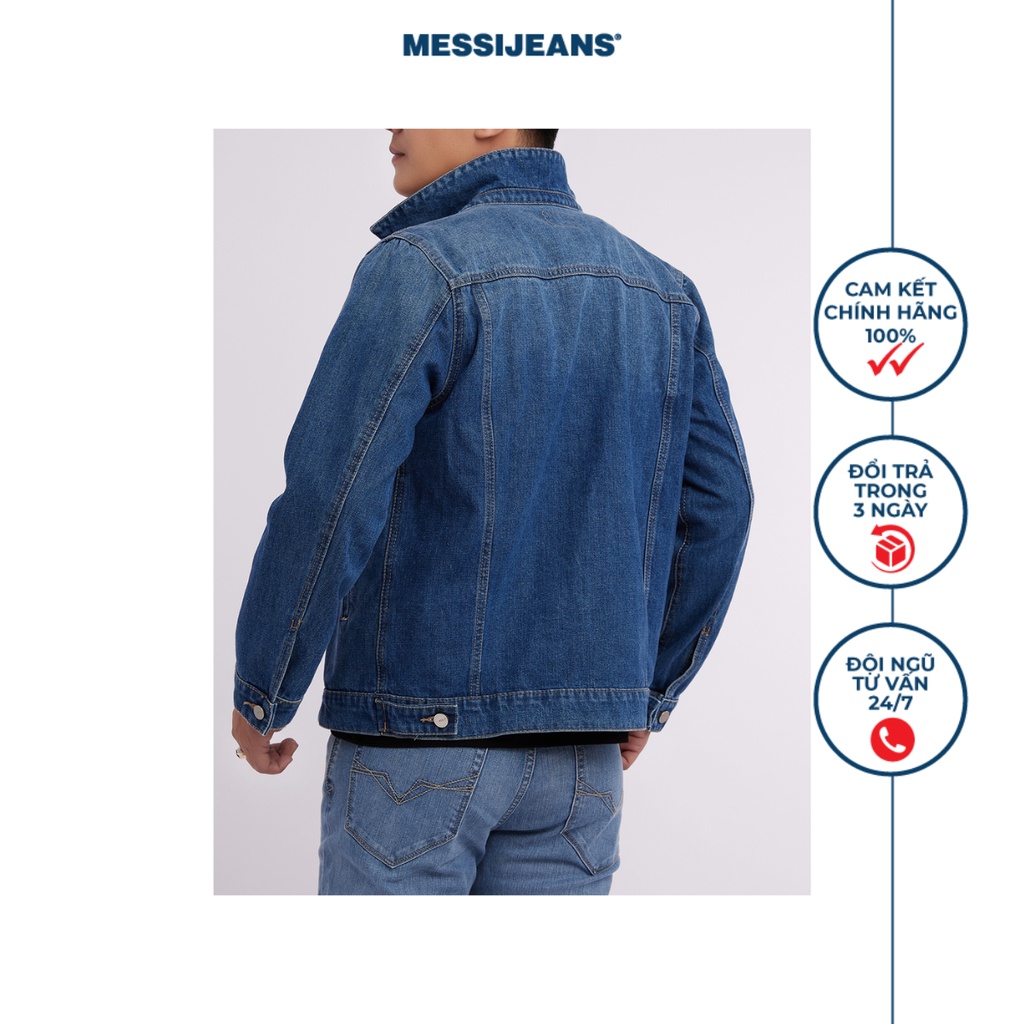 Áo khoác jeans nam MESSIJEANS MJB0135