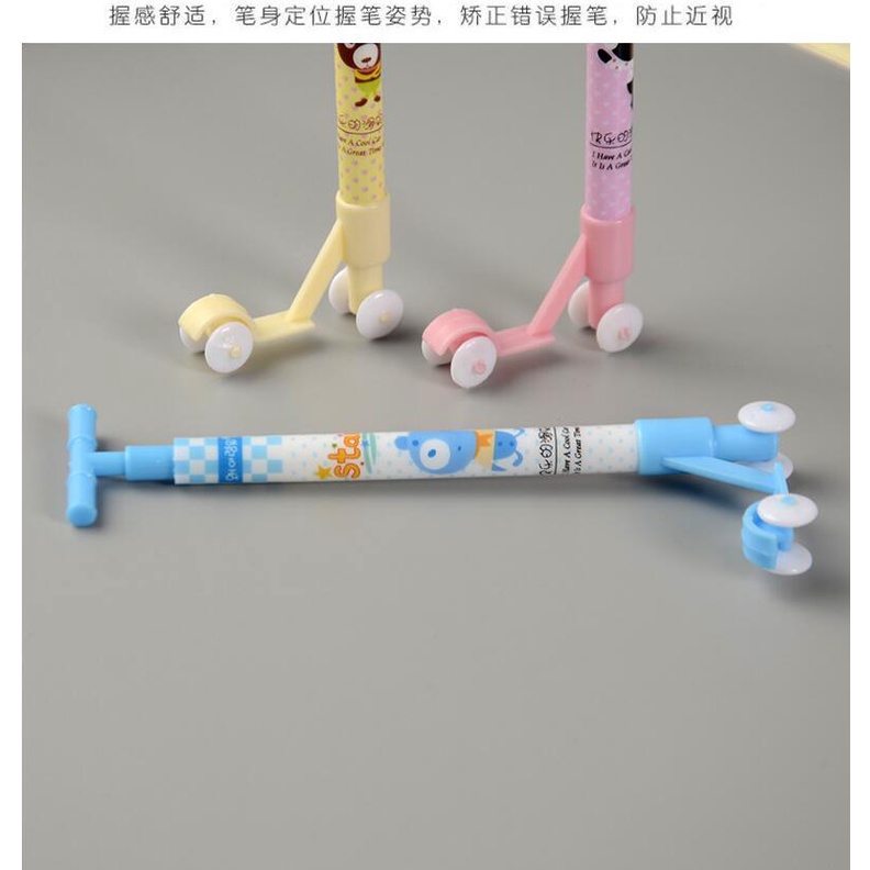 Bút Bi Tạo Hình Xe Scooter Độc Đáo