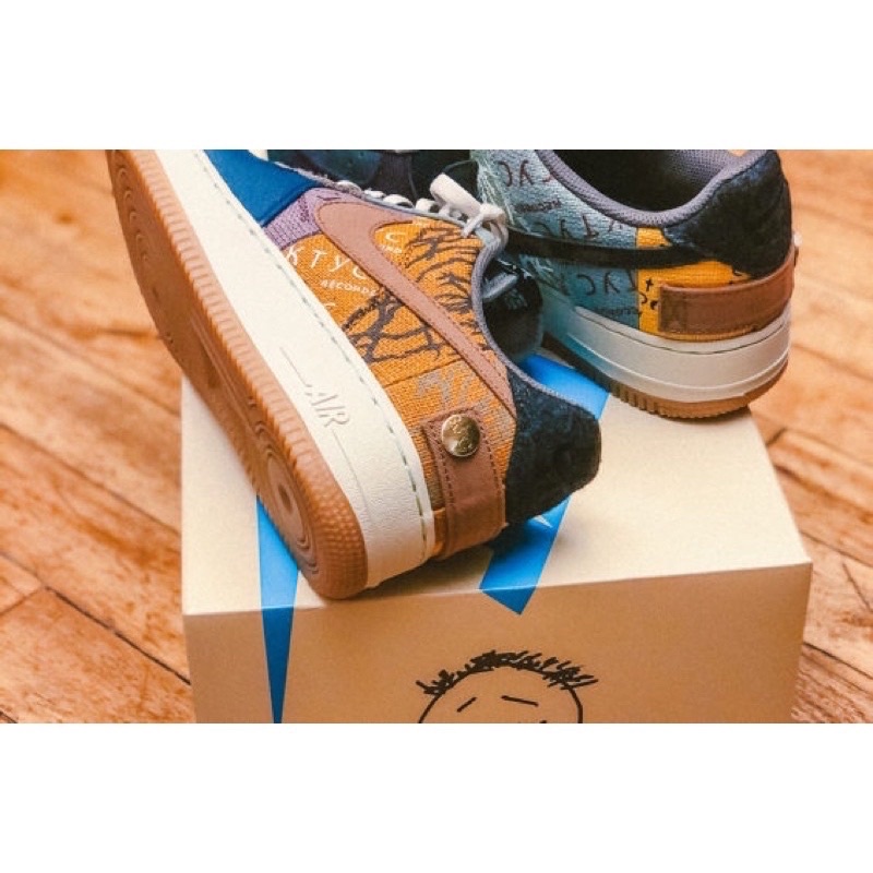 GIÀY AIR AF1 TRAVIS SCOT LAI AU [ FULL BOX + FREE SHIP ] | BigBuy360 - bigbuy360.vn