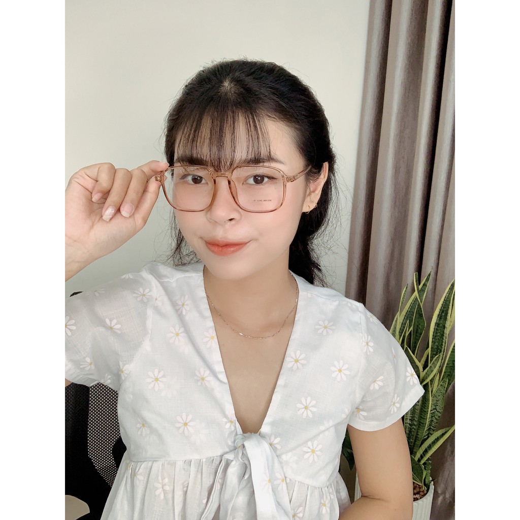 Gọng kính Vuông Nhựa Siêu Dẻo Ouress M9166 Cực Nhẹ Dễ Thương