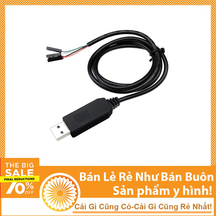Cảp Chuyển Đổi USB TO COM PL2303 V2 Kết Nối Máy Tính