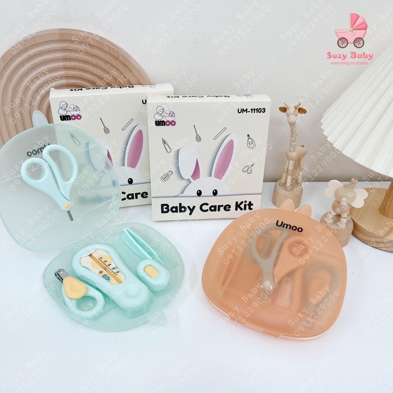 BỘ BẤM MÓNG VỆ SINH CHO BÉ 6 MÓN UMOO