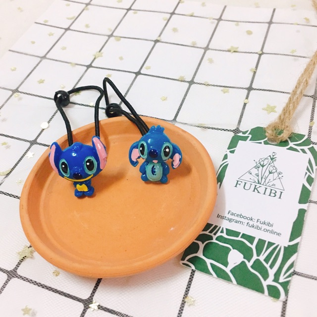 CỘT TÓC, KẸP TÓC, CÀI ÁO STITCH ẢNH THẬT