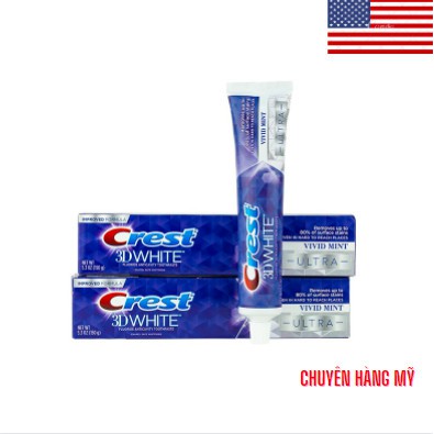 KEM ĐÁNH RĂNG CREST 3D WHITE ADVANCED 158Gr - MỸ